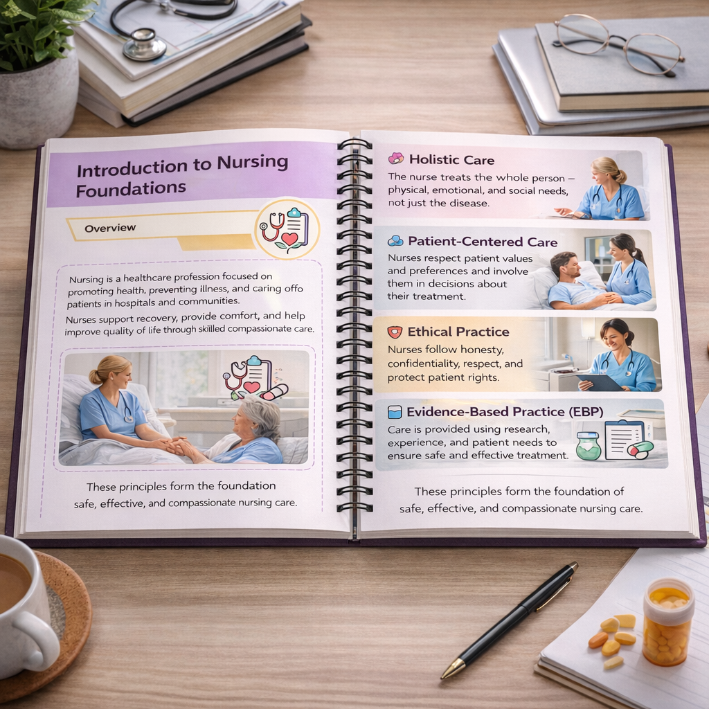 1,000+ Free Nursing Exam Master Notes